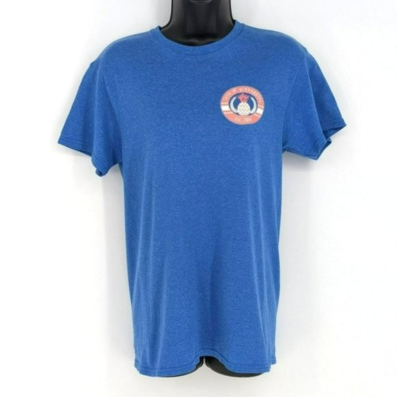 Love Pineapples Graphic T Shirt S Heather Blue Short Sleeve Tacos Are the Answer - Picture 11 of 11